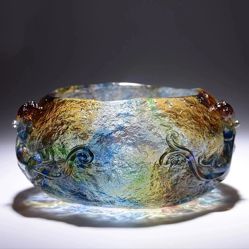 Feng Shui Treasure Bowl - Glaze Table Decor