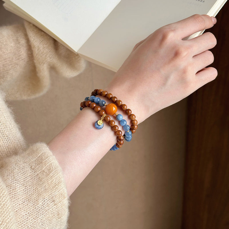 Kuka & Kyanite Fortune Bracelet