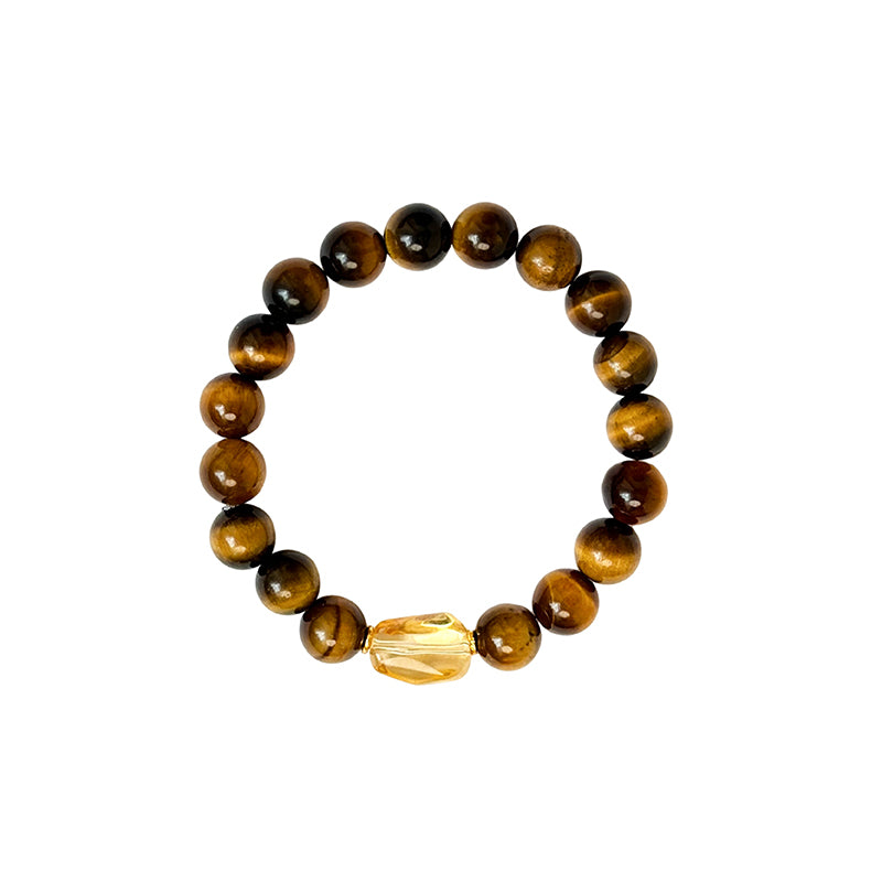 Citrine & Golden Tiger‘s Eye Fortune Bracelet